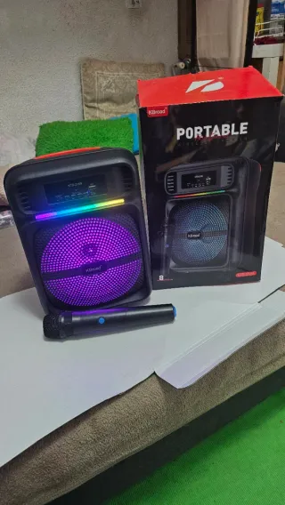 Altavoz Portátil Kbroad con Micrófono
