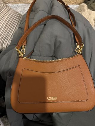 Bolso Marrón Ralph Lauren Mujer