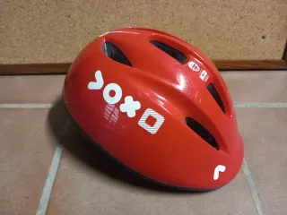 Casco bici infantil rojo