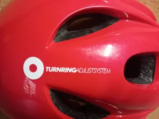 Casco bici infantil rojo