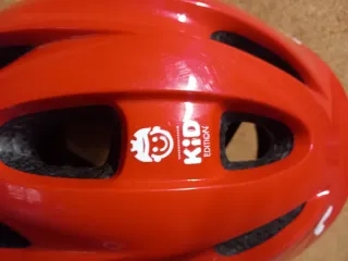 Casco bici infantil rojo