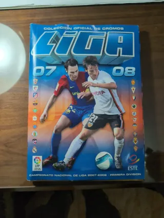 Álbum Cromos Liga 2007-2008 Oficial