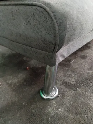 Sofá cama gris 135cm