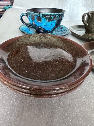 Lote Tazas Cerámica Antiguas