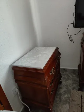 Dormitorio completo madera