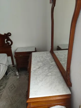 Dormitorio completo madera