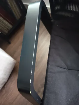 Silla Butaca Negra y Gris