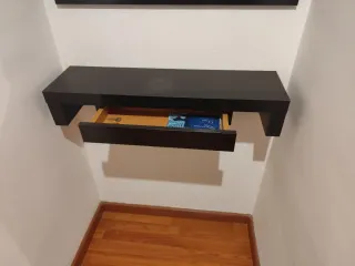 Conjunto recibidor negro