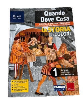 Libro “La Storia a colori 1”