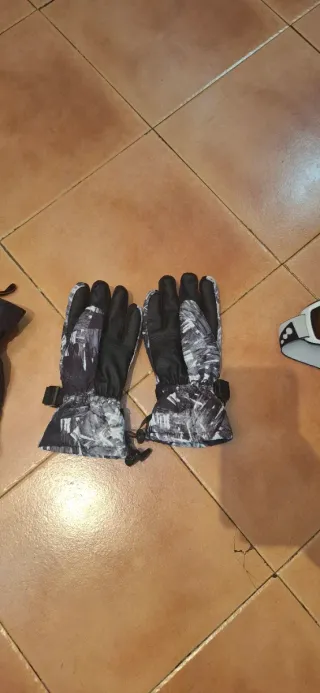 Lote 3 pares guantes Wed'ze y REGALO gafas 12 a 15