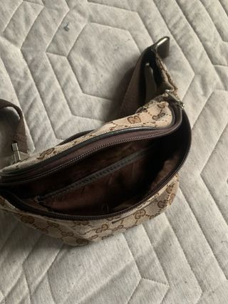 Riñonera Gucci Beige y Marrón