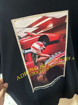 Camiseta MY BRAND Estampada Talla L