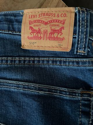Pantalón vaquero Levi's niño azul Talla 16A