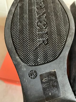 Stivaletti CafèNoir neri con fiori