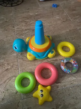 Tortuga apilable para bebés