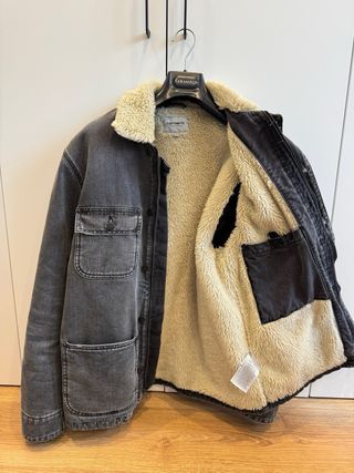Cazadora Carhartt vaquera con borreguito