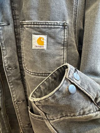 Cazadora Carhartt vaquera con borreguito