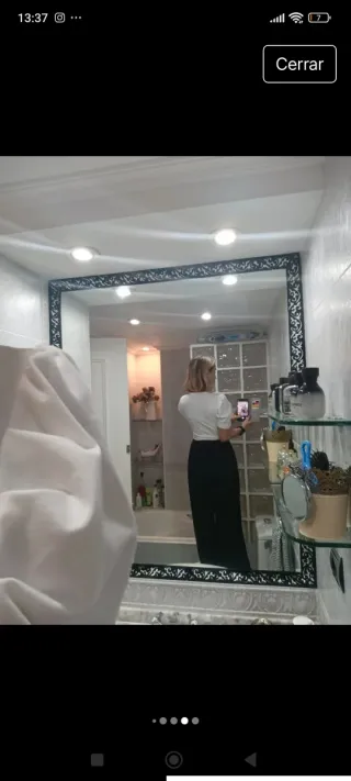 Pantalón negro vestir Talla M