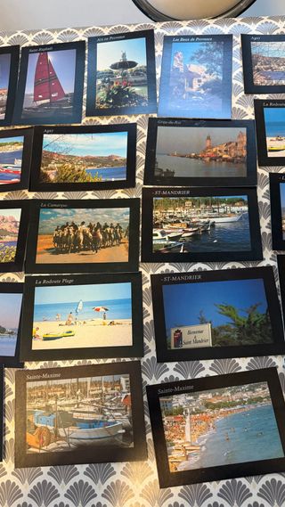 30 Postales Coleccionables: Sur de Francia