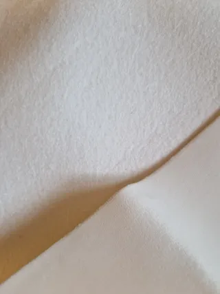 Protector mesa comedor blanco