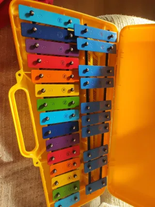 Xilófono Glockenspiel Amarillo
