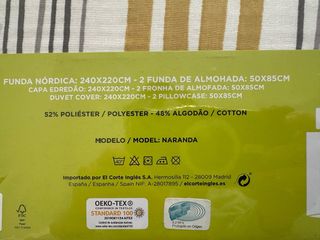 Funda Nórdica Reversible 150cm