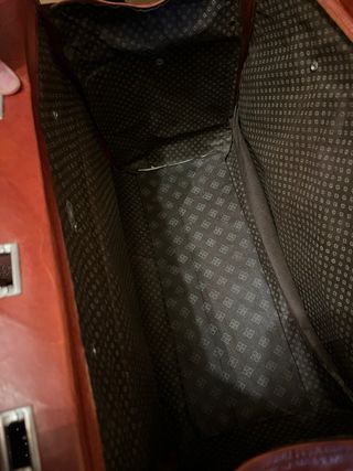 Bolso de cuero auténtico vintage – estilo clásico