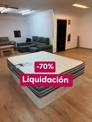 Canapé y Colchón Madera - Liquidación
