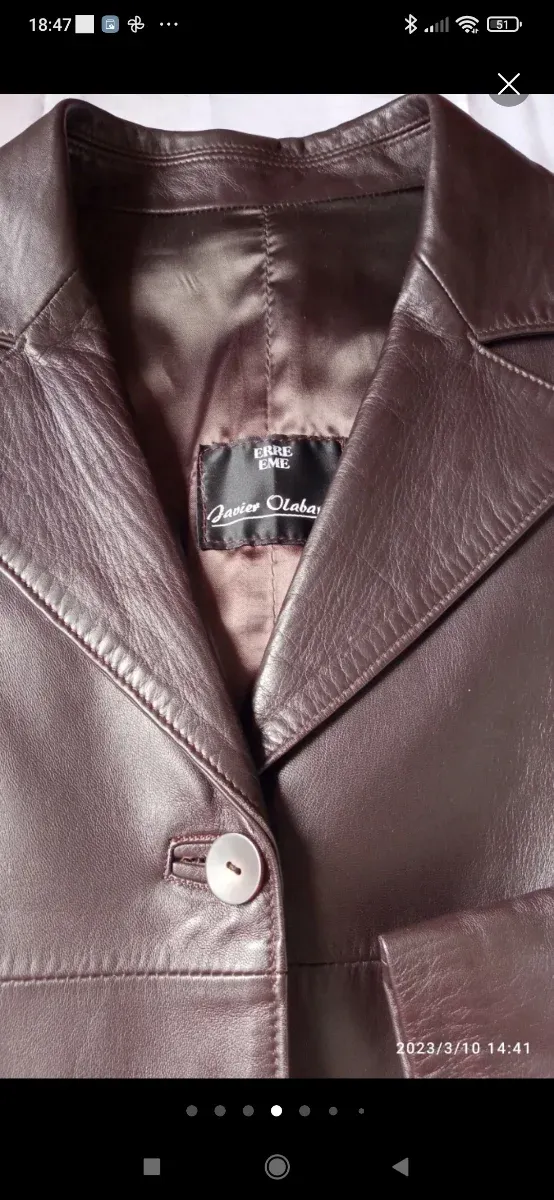 Abrigo de piel largo negro