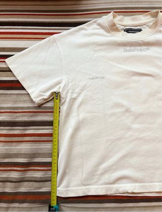 Camiseta Nude Project Beige Reloj