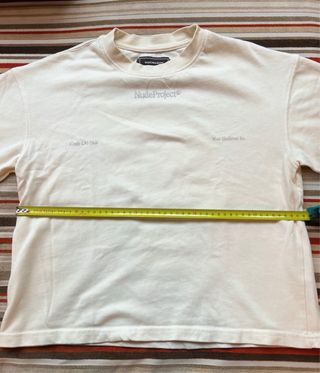 Camiseta Nude Project Beige Reloj