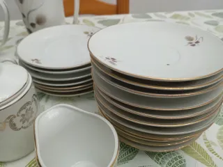 Juego de té Santa Clara porcelana