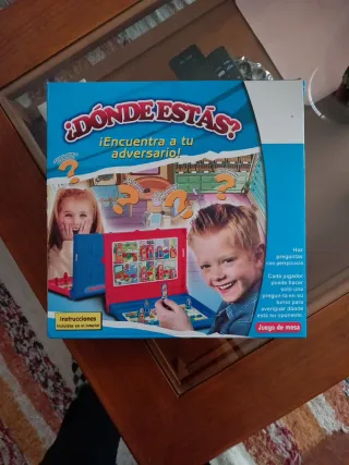 Juego de mesa ¿Dónde estás?