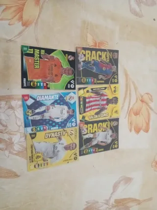 Colección Cartas Fútbol Crack, Diamante, Dynasty