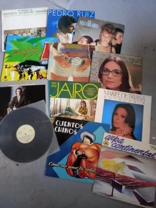 Lote de Discos Vinilo Música Española