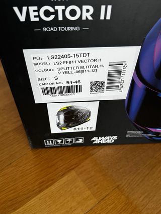 Casco Moto LS2 Vector II Road Touring