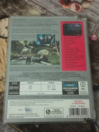 Il Mondo Perduto Jurassic Park DVD Collezionisti