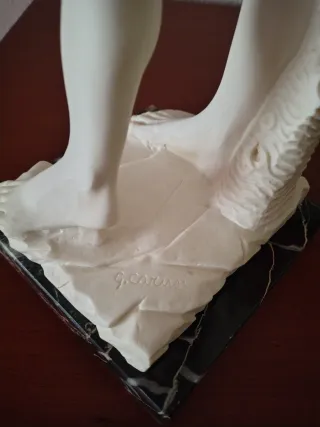 Escultura "David" de Miguel Ángel, G. Carusi