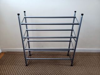 Zapatero Extensible Metálico 6 Niveles multiposici