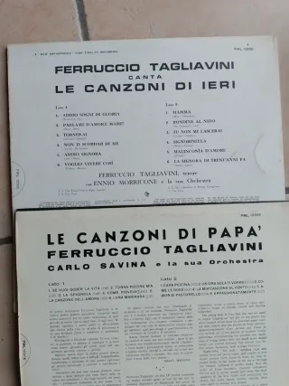 Ferruccio Tagliavini – 2 LP RCA Morricone/Savina