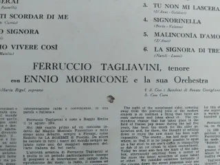 Ferruccio Tagliavini – 2 LP RCA Morricone/Savina