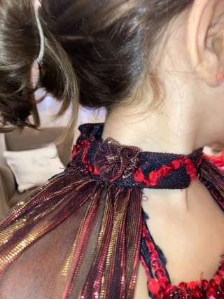 Costume Carnevale Regina Vampiri 5-7 anni