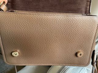 Bolso de ante marrón