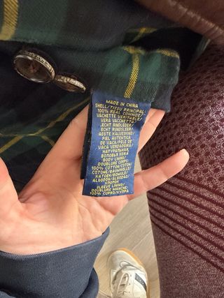 Chaqueta Piel Polo Ralph Lauren Marrón