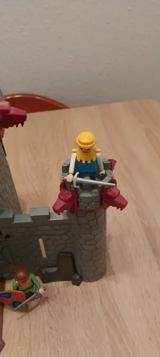 Playmobil,lote,castillo,maletin,medieval,caballero