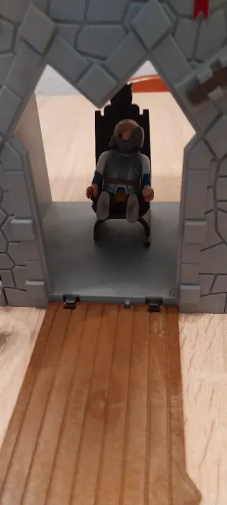 Playmobil,lote,castillo,maletin,medieval,caballero