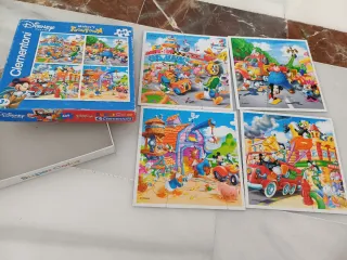 Puzzle Disney 4x6 Clementoni Toontown