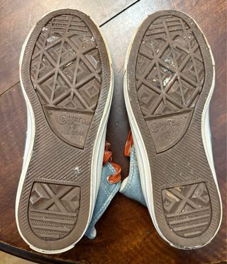 Converse All Star Zapatillas Azul Naranja