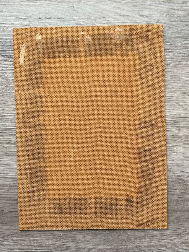 Grabado antiguo coloreado s. XVIII