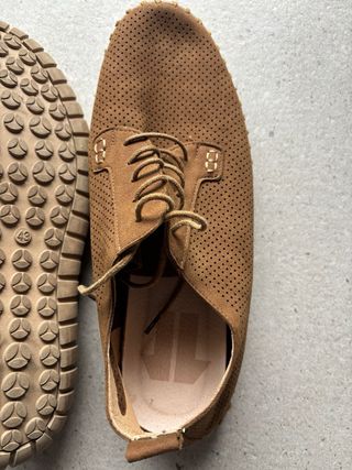 Alpargatas BEGET Hombre Talla 43 Marrón